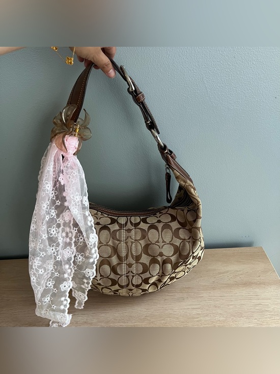 Coach Handbags - Vintage Coach Y2K Signature Hobo Shoulder Bag